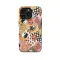 Retro Groovy Hippie Floral Rainbow Trippy iPhone SE 2022 Phone Case - Image 1