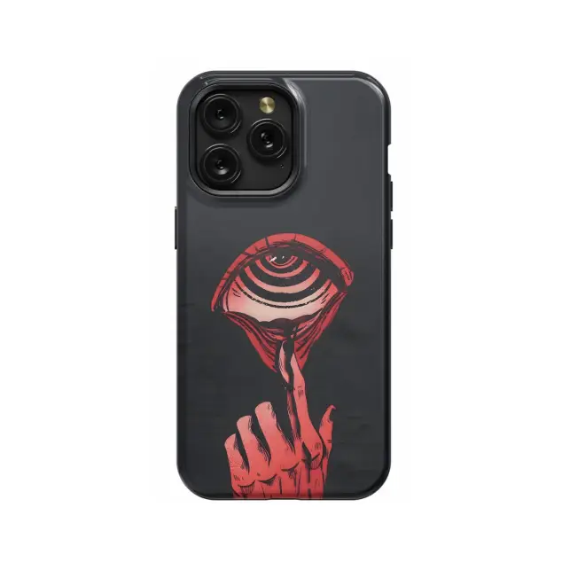 iPhone SE 2022 Screepy Red Eye Witchy Phone Case