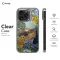 Seamless Aesthetic Collage Vincent Van Gogh iPhone SE 2022 Phone Case - Image 7