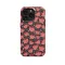Seamless Midnight Tulip iPhone SE 2022 Phone Case - Image 1