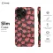 Seamless Midnight Tulip iPhone SE 2022 Phone Case - Image 6