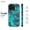 Topographic Map Marble Black and iPhone SE 2022 Phone Case - Image 5