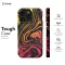 Topographic Map Marble Ombre Yellow and iPhone SE 2022 Phone Case - Image 5