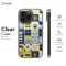 Trendy Cute Geometric Mosaic iPhone SE 2022 Phone Case - Image 7