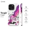 Trippy Mushroom Flower iPhone SE 2022 Phone Case - Image 5