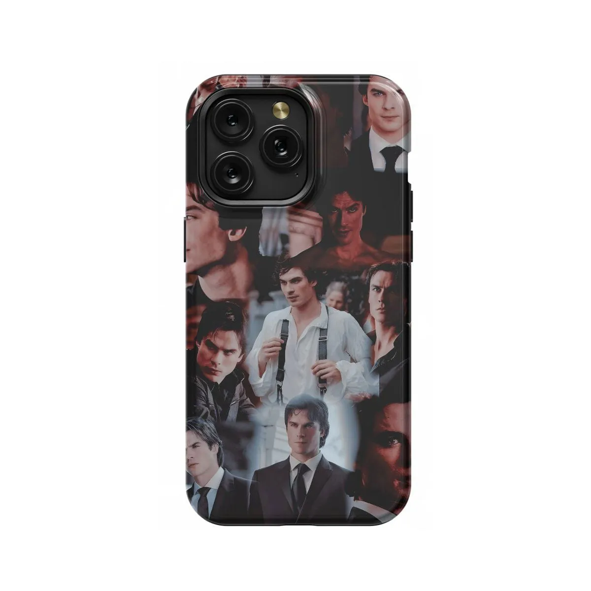 TVD The Vampire Diaries Damon Salvatore Collage # iPhone SE 2022 Phone Case - Image 1