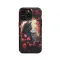 Two Cat Floral iPhone SE 2022 Phone Case - Image 1
