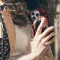 Two Cat Floral iPhone SE 2022 Phone Case - Image 4