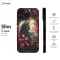 Two Cat Floral iPhone SE 2022 Phone Case - Image 6