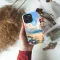 Vibrant Summer Lofi Floral Beach Sea iPhone SE 2022 Phone Case - Image 2