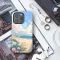Vibrant Summer Lofi Floral Beach Sea iPhone SE 2022 Phone Case - Image 3