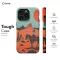 Western Cactus Landscape Man Horse iPhone SE 2022 Phone Case - Image 5