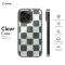 iPhone X Blue Checkered Phone Case - Image 7