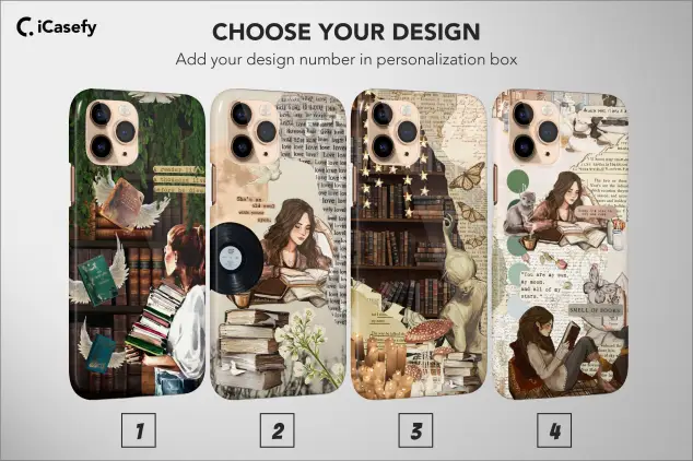 iPhone X Book Lover Bookish Aesthetic Phone Case