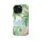 iPhone X Chic Coastal Vibes Preppy Palm Beach Illustrated Phone Case - Image 1
