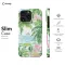 iPhone X Chic Coastal Vibes Preppy Palm Beach Illustrated Phone Case - Image 6