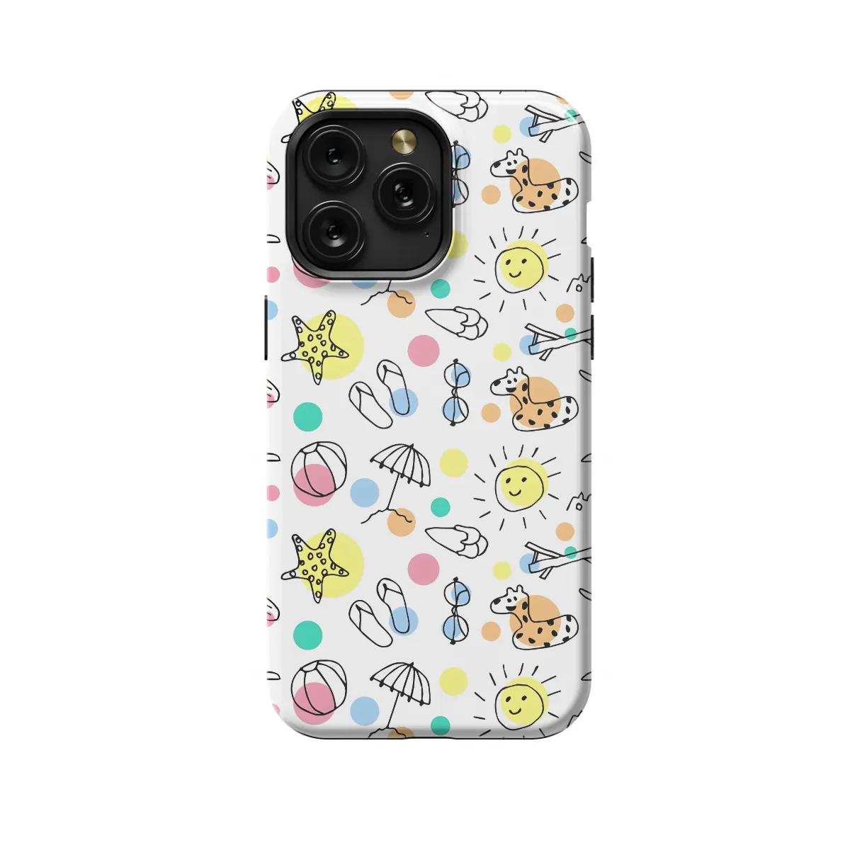 iPhone X Children Kid Summer Phone Case - Image 1