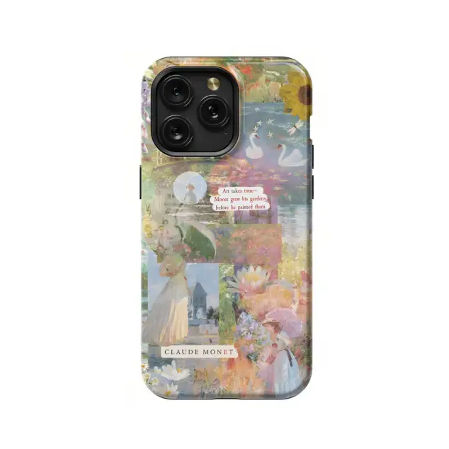 iPhone X Claude Monet Collage # Phone Case