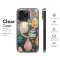 iPhone X Clear Clear Watercolor Easter Egg Spring Floral Pattern S S Phone Case - Image 7