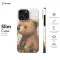 iPhone X Cute Bear Illustration Phone Case - Image 6