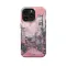 iPhone X Cute Girly Lofi City Phone Case - Image 1
