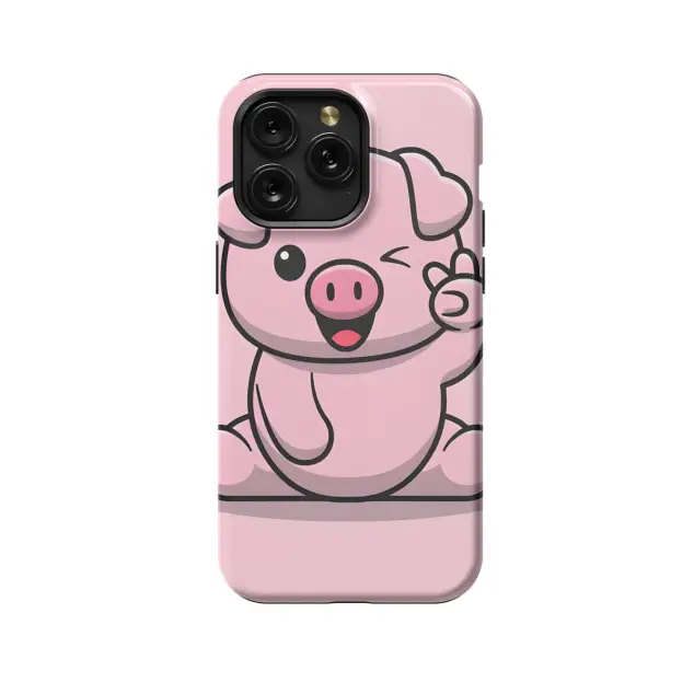 iPhone X Cute pig Phone Case