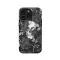 iPhone X Dark Witchy Skeleton Skull Flower Phone Case - Image 1