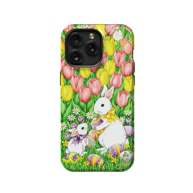 iPhone X Easter Rabbit Egg # Phone Case