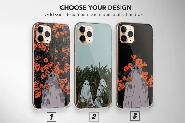 iPhone X Ghost Aesthetic Emo Gothic Phone Case