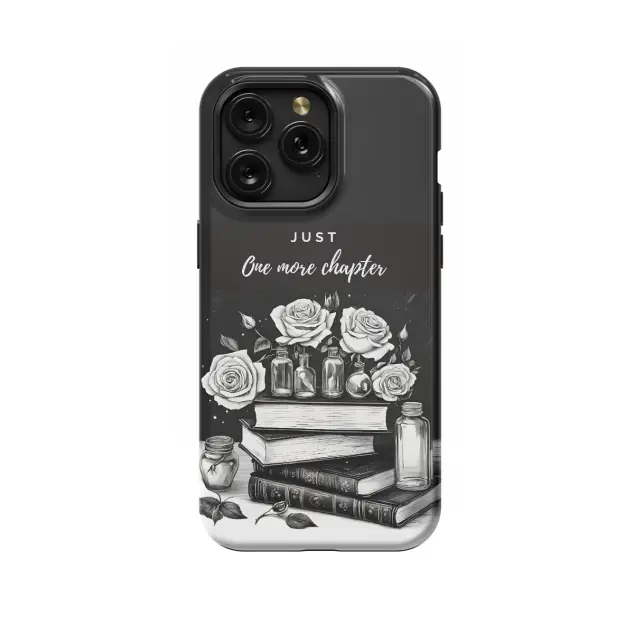 iPhone X Just One More Chapter Book Lover Phone Case