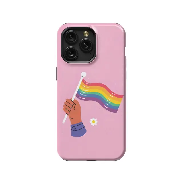 iPhone X LGBTQ Pride Flag Phone Case