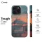 iPhone X Lofi Mountain Landscape Phone Case - Image 5