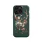 iPhone X Mystical Deer Floral Phone Case - Image 1