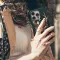 iPhone X Mystical Deer Floral Phone Case - Image 4