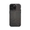 iPhone X Orange Grey Topographic Phone Case - Image 1