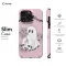 iPhone X Pink Flower Cute Ghost Halloween Phone Case - Image 6