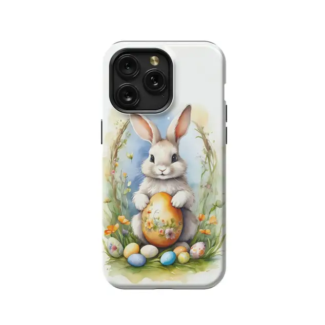 iPhone X Rabbit Spring Eggs # Phone Case