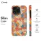 iPhone X Retro Groovy Hippie Floral Rainbow Trippy Phone Case - Image 6
