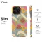 iPhone X Retro Wavy Flowers Daisy Phone Case - Image 6