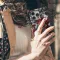 iPhone X Screepy Collage Red Eye Witchy Phone Case - Image 4