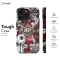 iPhone X Screepy Collage Red Eye Witchy Phone Case - Image 5