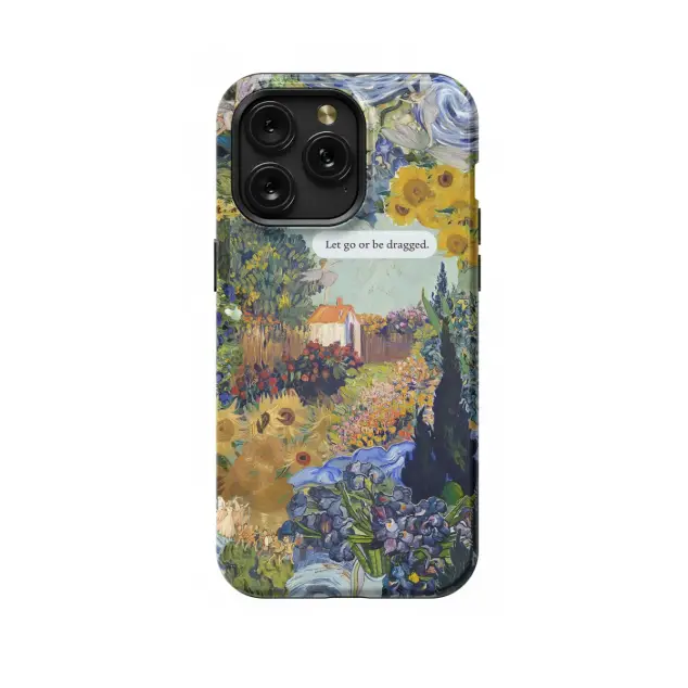 iPhone X Seamless Aesthetic Collage Vincent Van Gogh Phone Case