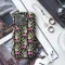 iPhone X Skeleton Hand Glamour Girl Flower Phone Case - Image 3