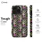 iPhone X Skeleton Hand Glamour Girl Flower Phone Case - Image 5
