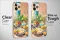 iPhone X Snack Popcorn Burger Fast Food Aesthetic Phone Case - Image 4