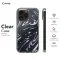 iPhone X Topographic Map Marble Black and Phone Case - Image 6