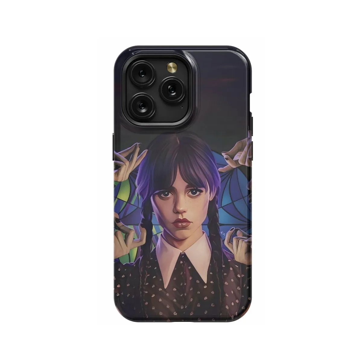 iPhone X Wednesday Addams Enid Ophelia Window # Phone Case - Image 1
