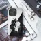 iPhone X Wolf Black and White Japanese Yin and Yang # Phone Case - Image 3