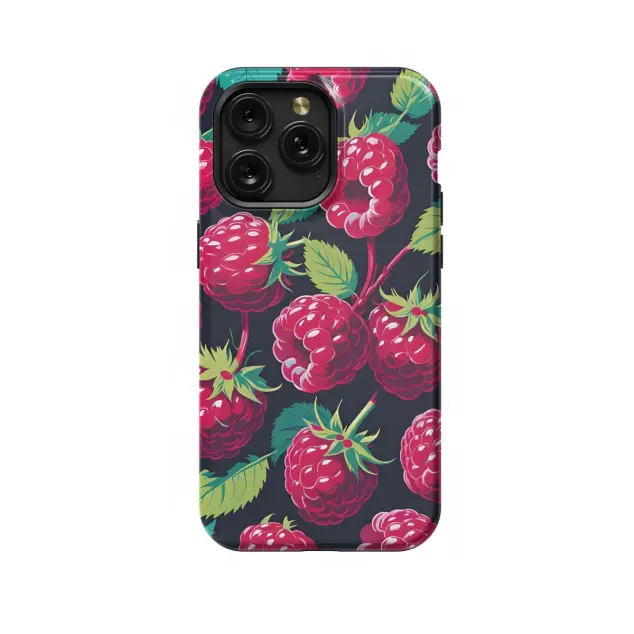 iPhone Xs Max Aesthetic Raspberries Phone Case