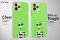 Alien Aesthetic Collage Space Green iPhone Xs Max Phone Case - Image 2